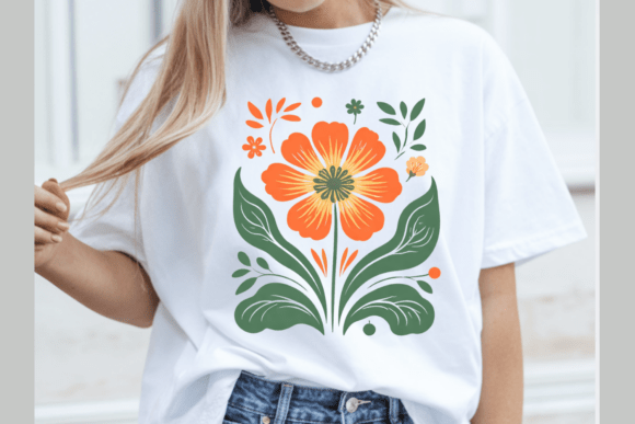 Boho Folk Flower PNG: A Strategic Asset for Modern Branding and Design