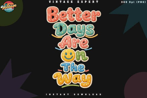 Bring Hope and Warmth with Better Days Are on the Way Crochet PNG