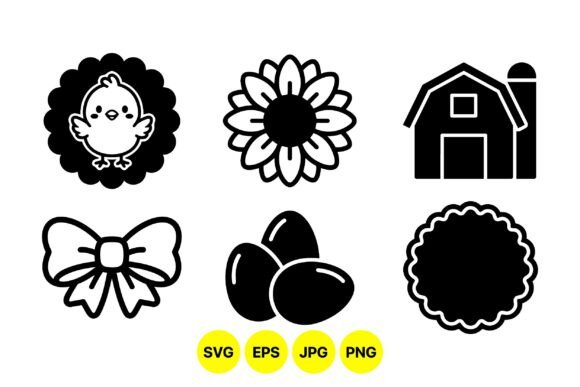 Cute Farm Easter Svg Pack: A Versatile Resource for Creators and Small Businesses