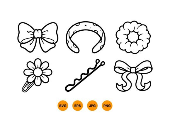 Cute Hair Accessories SVG Pack: A Practical Guide for Designers and Creators