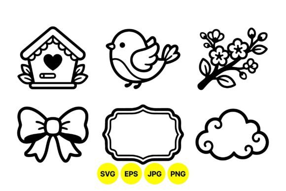 Cute Spring Doodle Clipart Set: A Designer's Guide