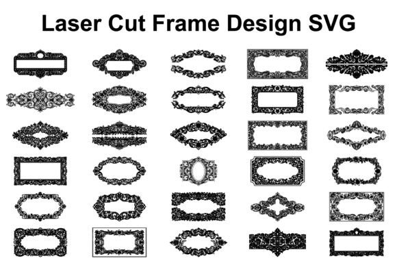 Elegant Frame SVG Bundle: A Guide to Professional Laser Cutting
