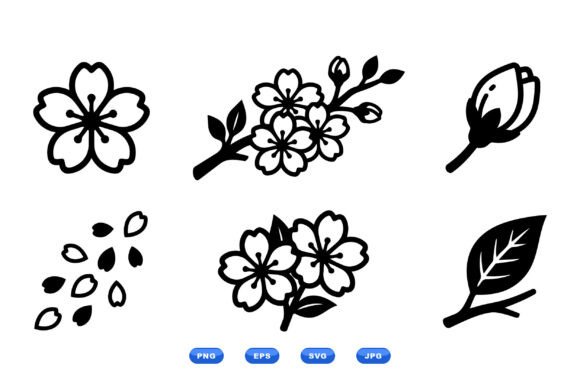 Elevating Your Brand with the Elegance of Cherry Blossom Clipart