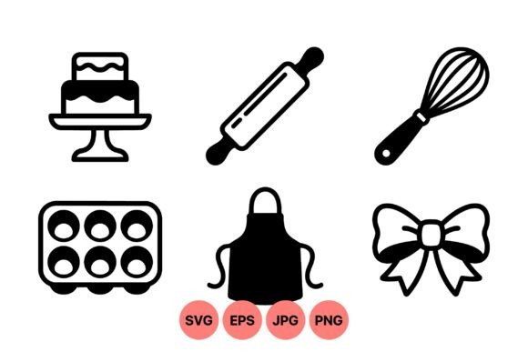 Mastering Minimalist Design: The Ultimate Guide to Baking Kitchen Tools Clipart Sets