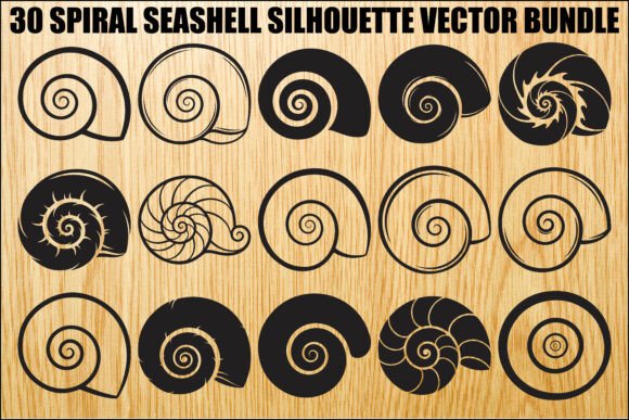 Spiral Seashell SVG Bundle: Unlocking Coastal Creativity for Makers and Designers