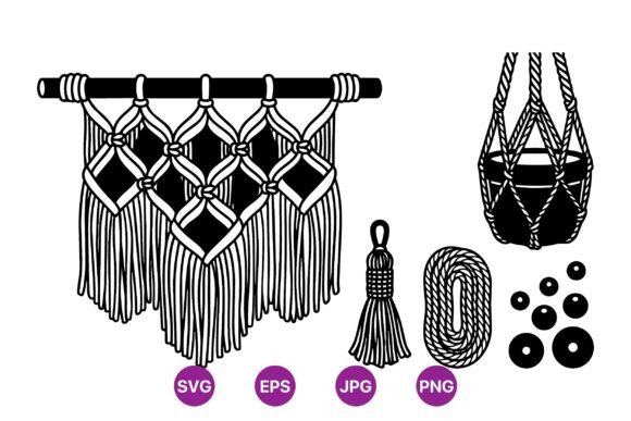 Transforming Spaces with Boho Macrame Wall Decor SVG: A Designer's Guide