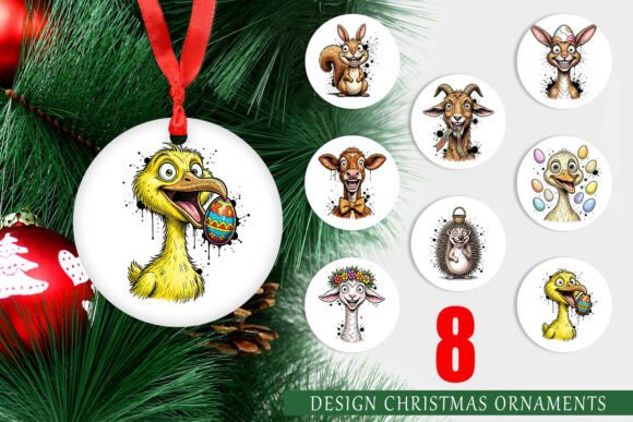 Transforming Your Holiday Decor with Wild Easter Animal Sketch Ornaments and Printable Designs