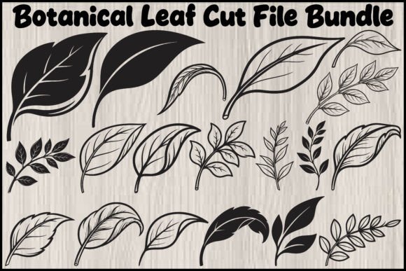 Unlocking Natural Aesthetics: The Versatility of the Botanical Leaf Cut File SVG Bundle